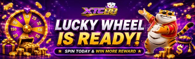 XTC88 Malaysia Daily Lucky Wheel promotion banner