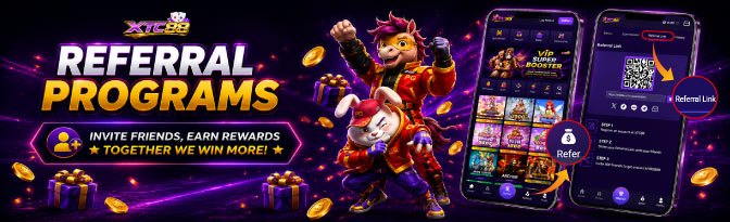 XTC88 Malaysia Referral Programs banner, RM28 per valid friend